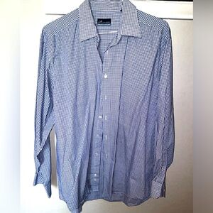 Men’s John Ashford Dress Shirt - Long Sleeved Button Up - 17 / 34-35